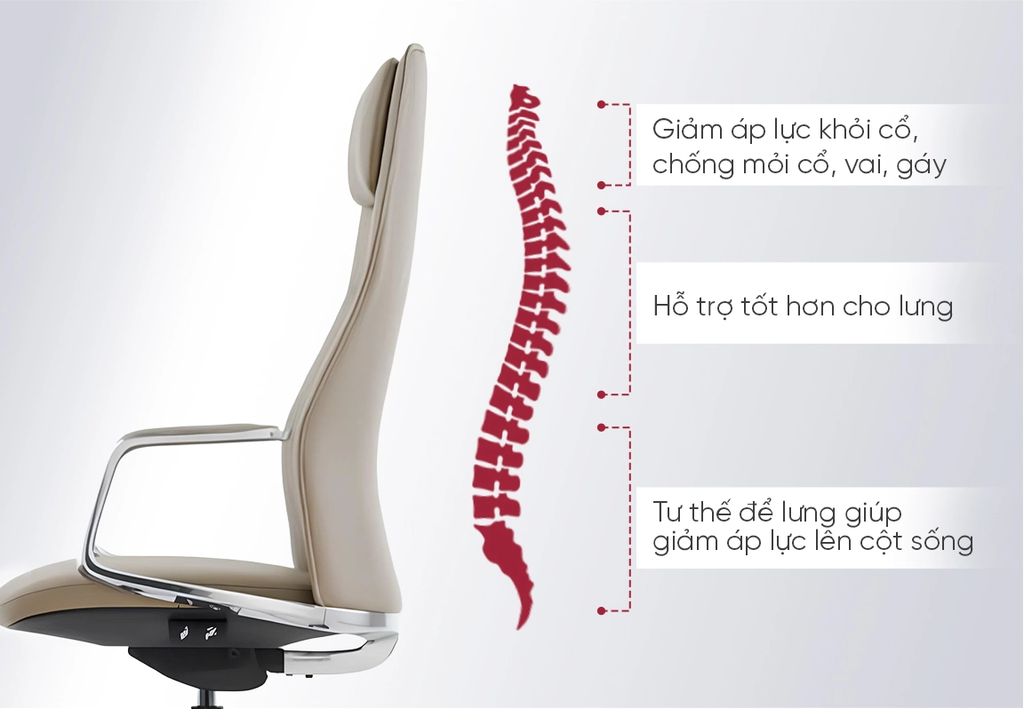 ghế l&agrave;m việc gi&aacute;m đốc fk020a