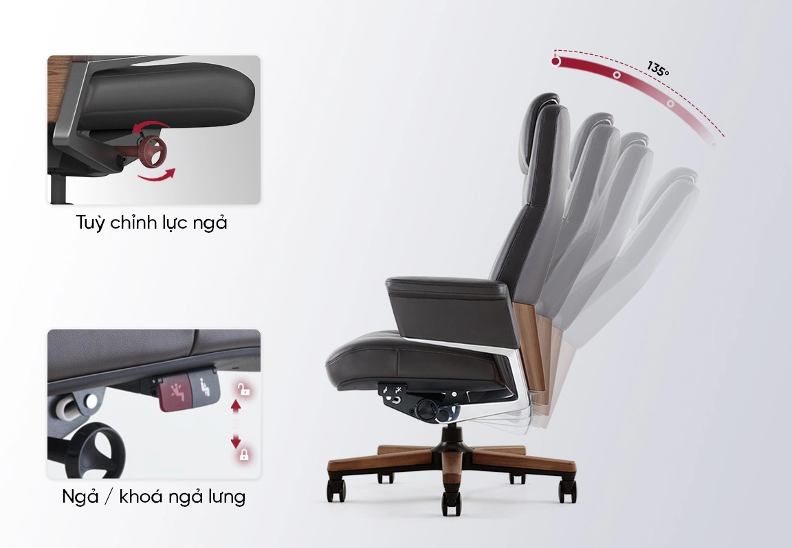 ghế gi&aacute;m đốc cao cấp nhập khẩu FK021A