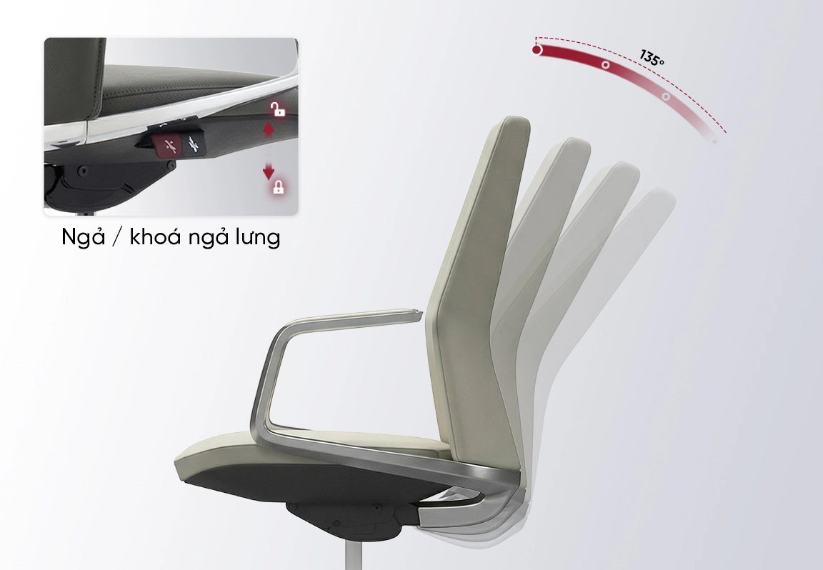 ghế ph&ograve;ng họp cao cấp FK020B