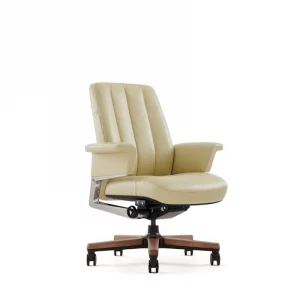 ghế văn phòng da thật FK021B