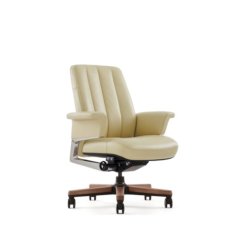 ghế văn phòng da thật FK021B