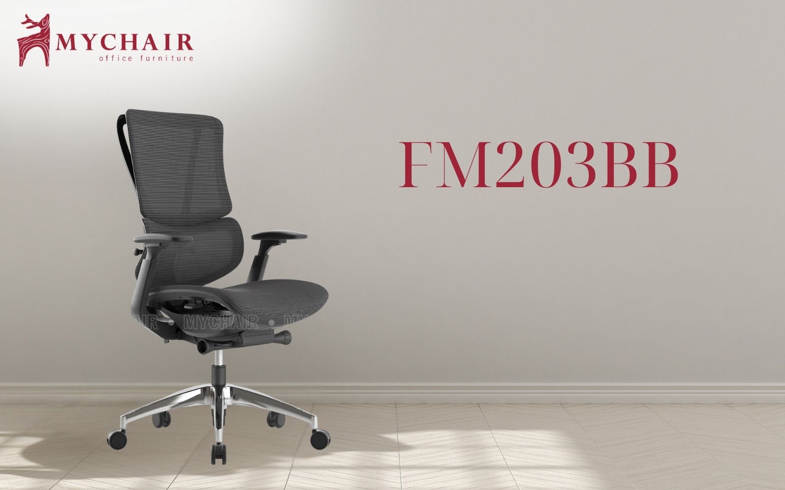 Ghế gaming cho người nặng ký MyChair FM203BB với đa dạng tính năng nổi bật