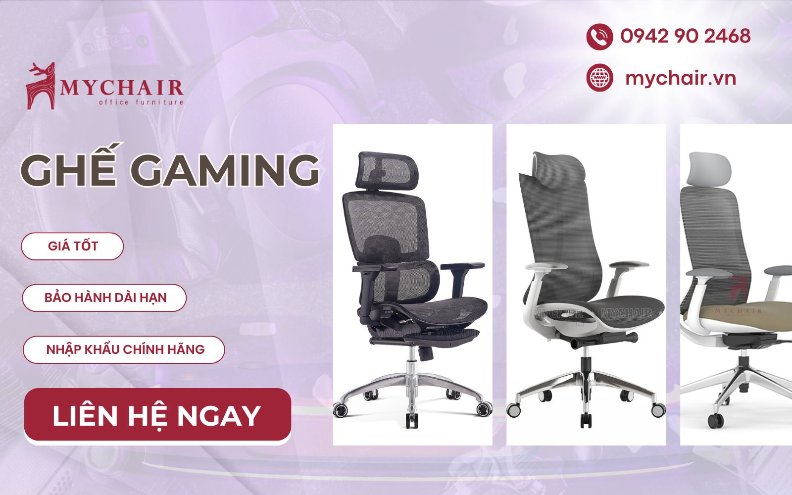 Chọn mua ghế chơi game cho người nặng cân giá tốt nhất tại MyChair