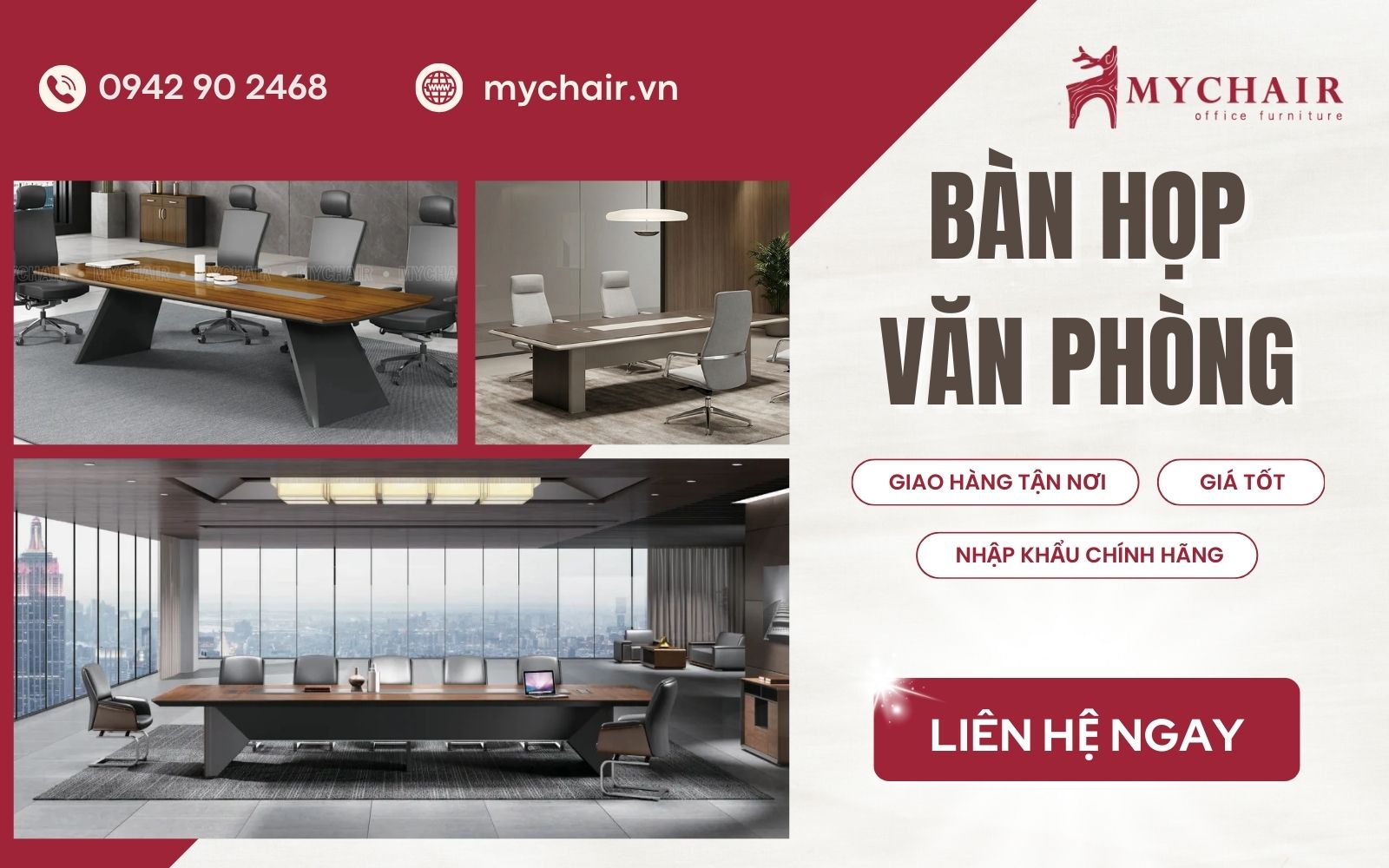 Những lợi ích khi chọn bàn họp chất lượng từ MyChair