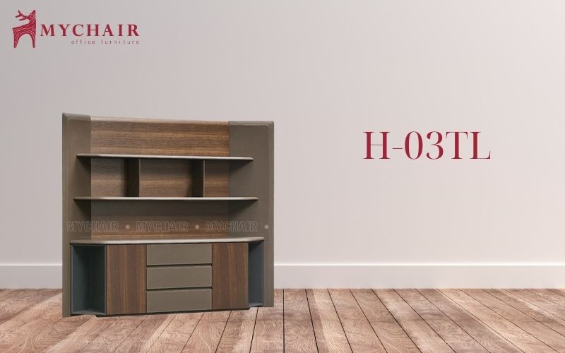 tủ kết hợp kệ sách