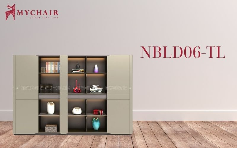 tủ trang trí kính