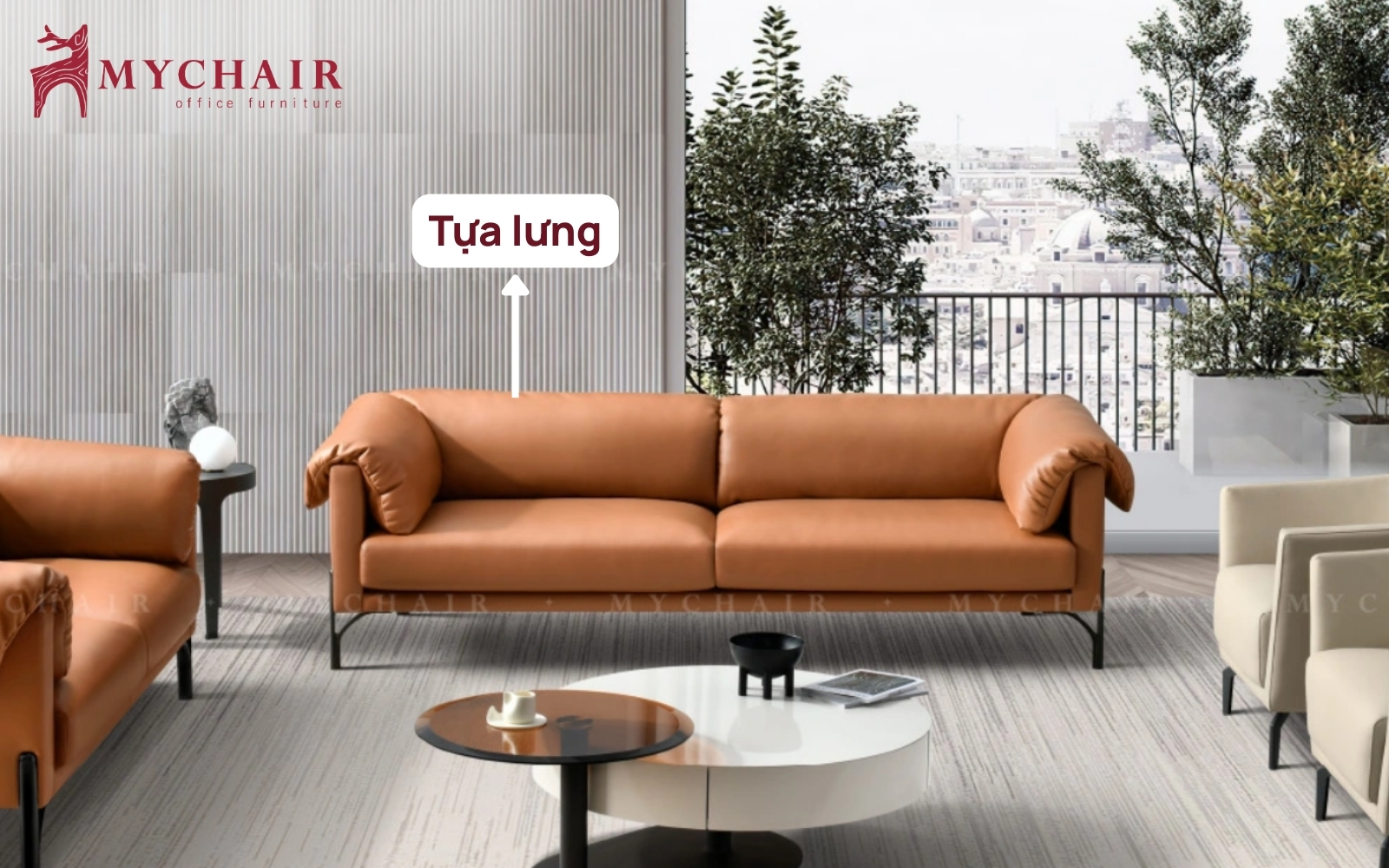 Tựa lưng giúp nâng đỡ cột sống