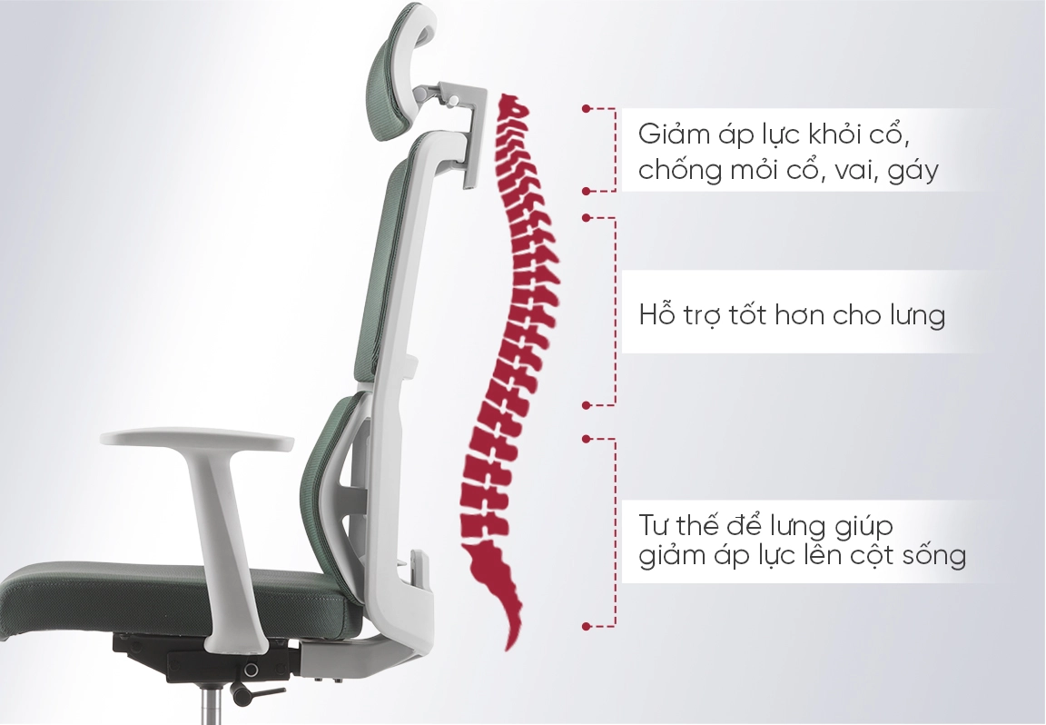 ghế ngồi xoay văn ph&ograve;ng KAFIT-AD