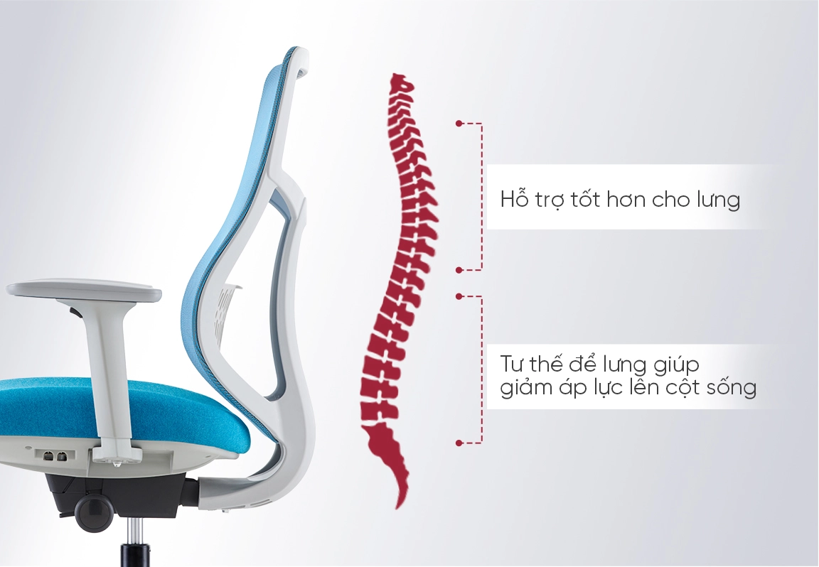 ghế xoay văn ph&ograve;ng cao cấp lynx-b