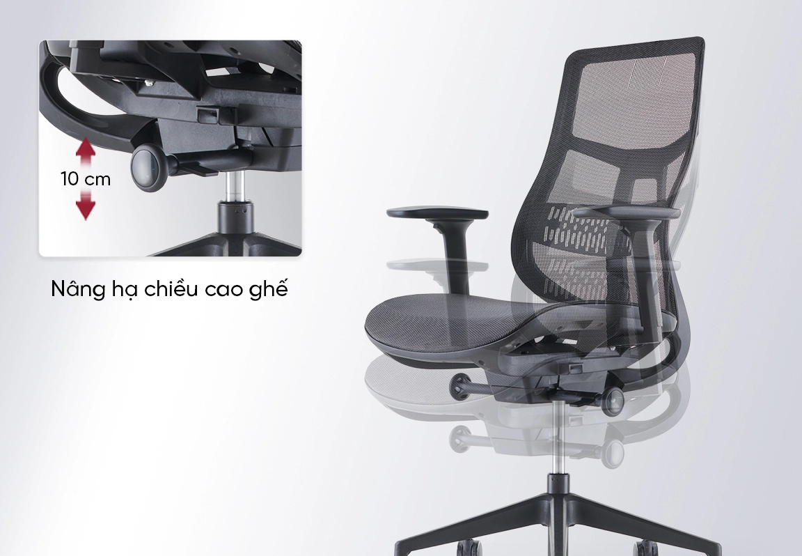 ghế xoay lưới lynx-bq