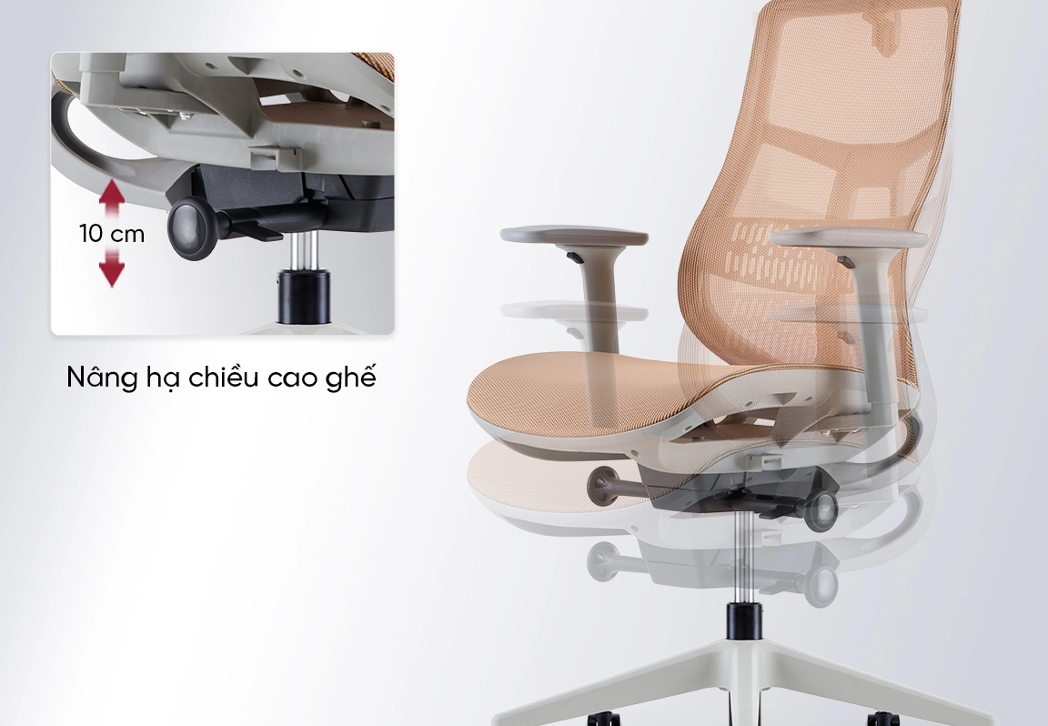 ghế lưới xoay LYNX-AQ