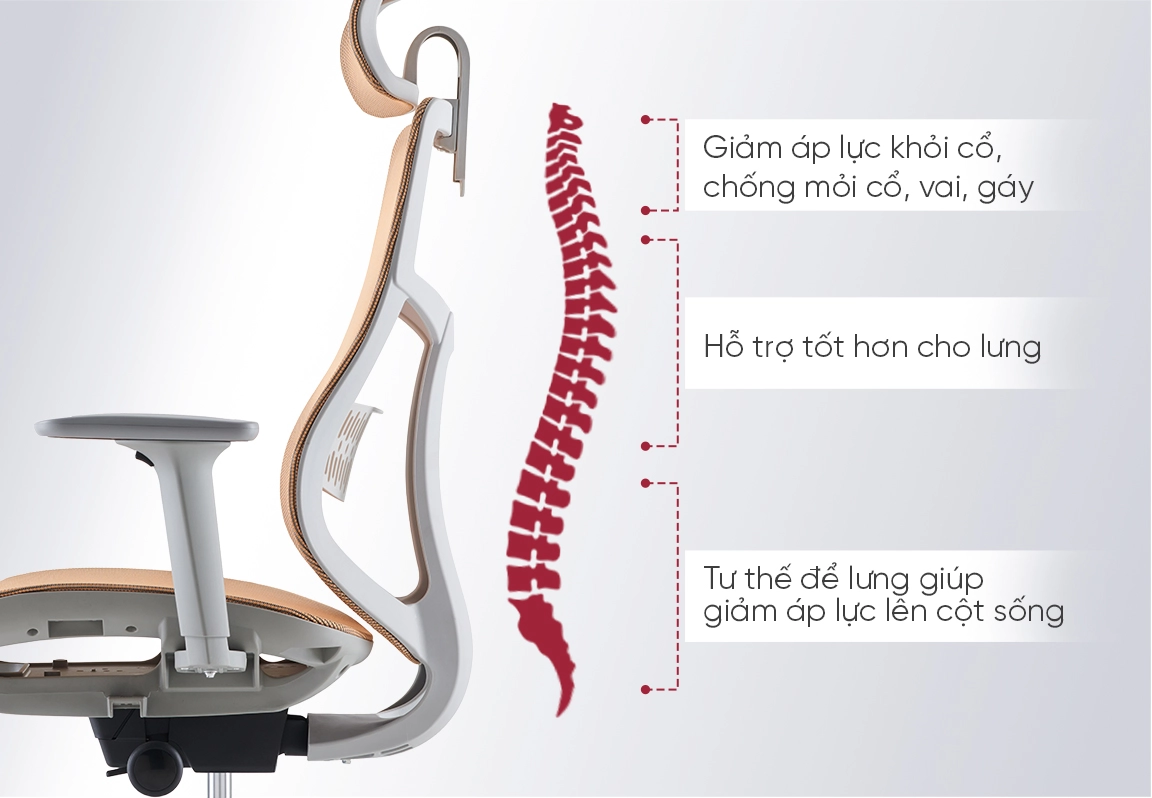 ghế xoay văn ph&ograve;ng cao cấp LYNX-AQ