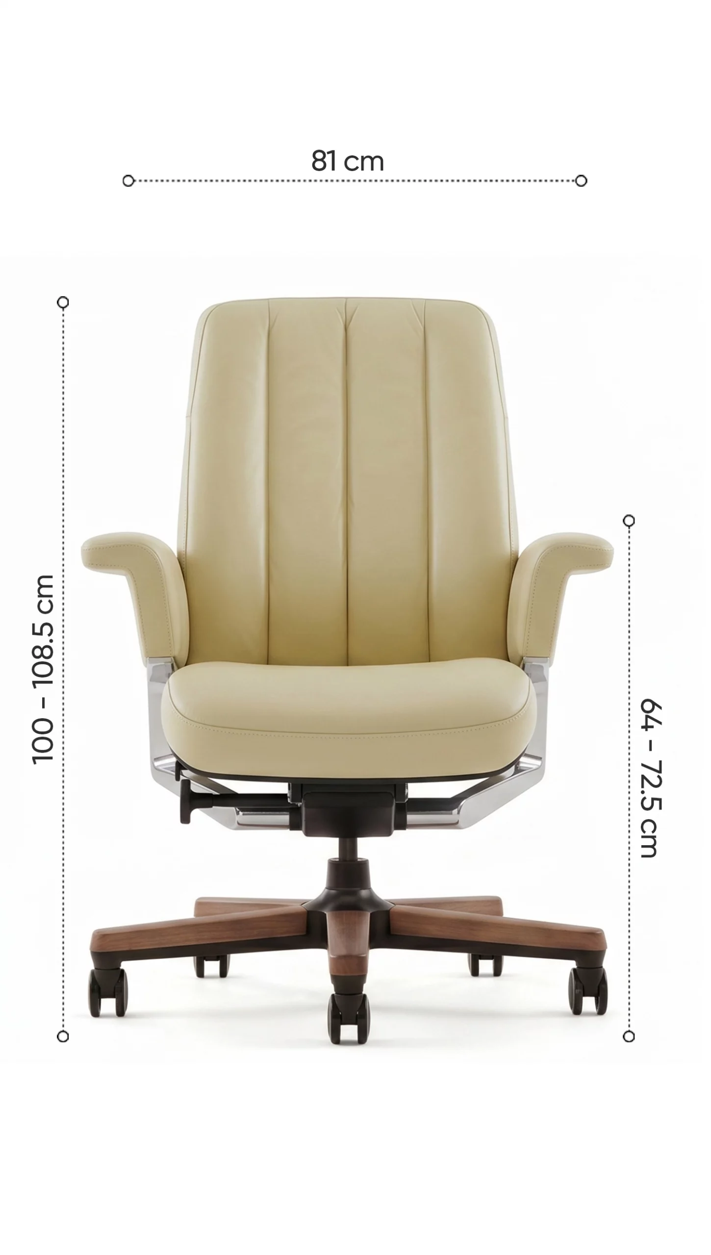 k&iacute;ch thước ghế họp fk021b