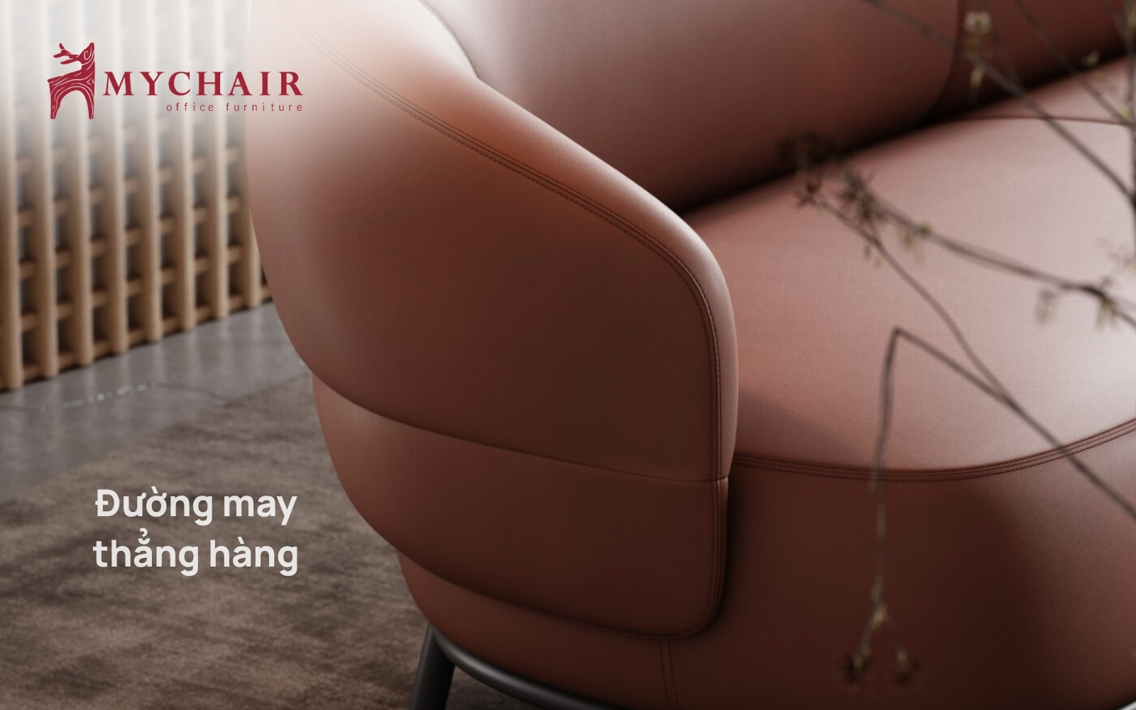 Chú ý vào đường may chắc chắn, tăng độ bền ghế sofa