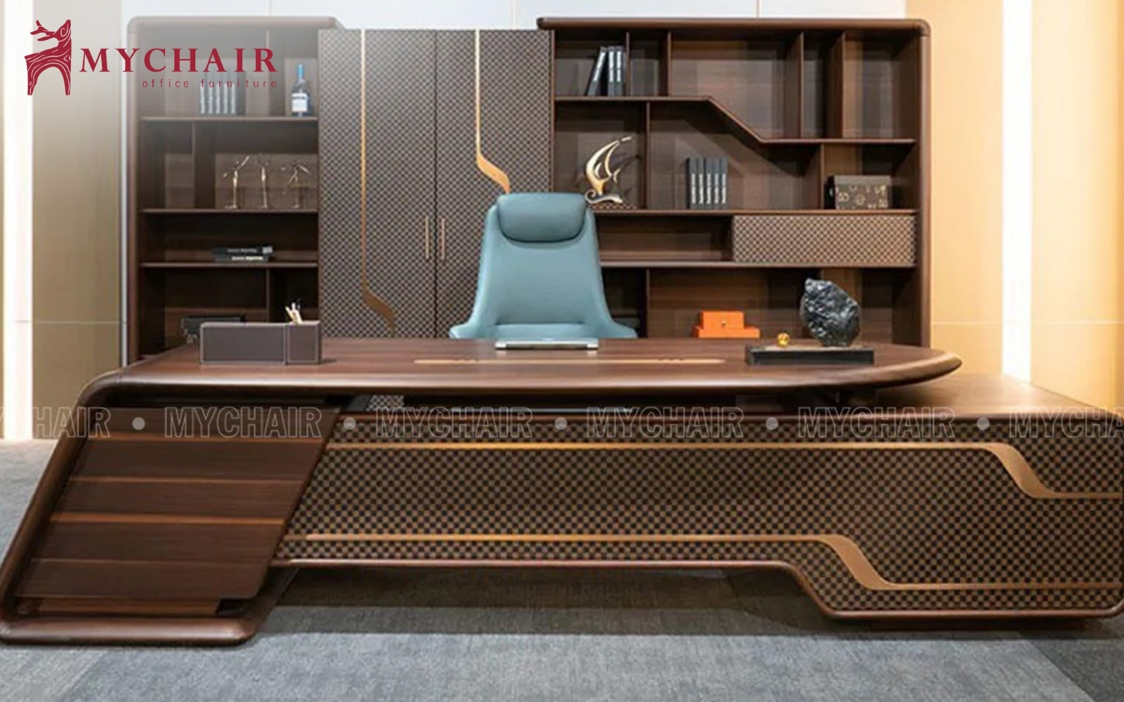 DGU-01D là sản phẩm có thiết kế mặt bàn hình thuyền độc đáo