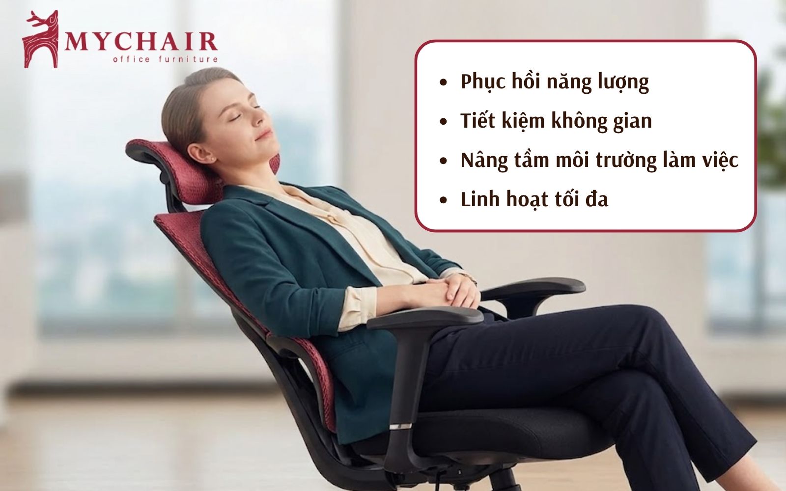 Giải pháp nghỉ trưa tiện lợi giúp cải thiện sức khỏe và hiệu suất Giải pháp nghỉ trưa tiện lợi giúp cải thiện sức khỏe và hiệu suất