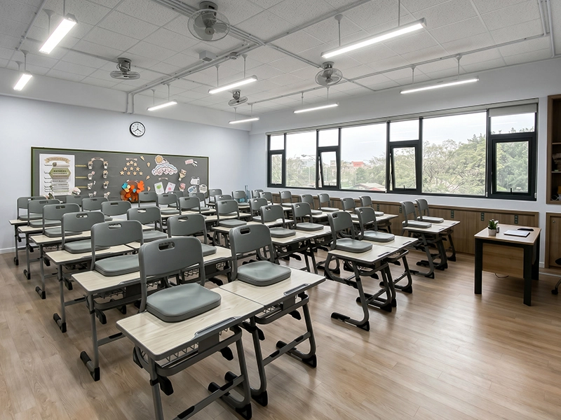 mychair cung cấp nội thất cho trường ngôi sao hoàng mai