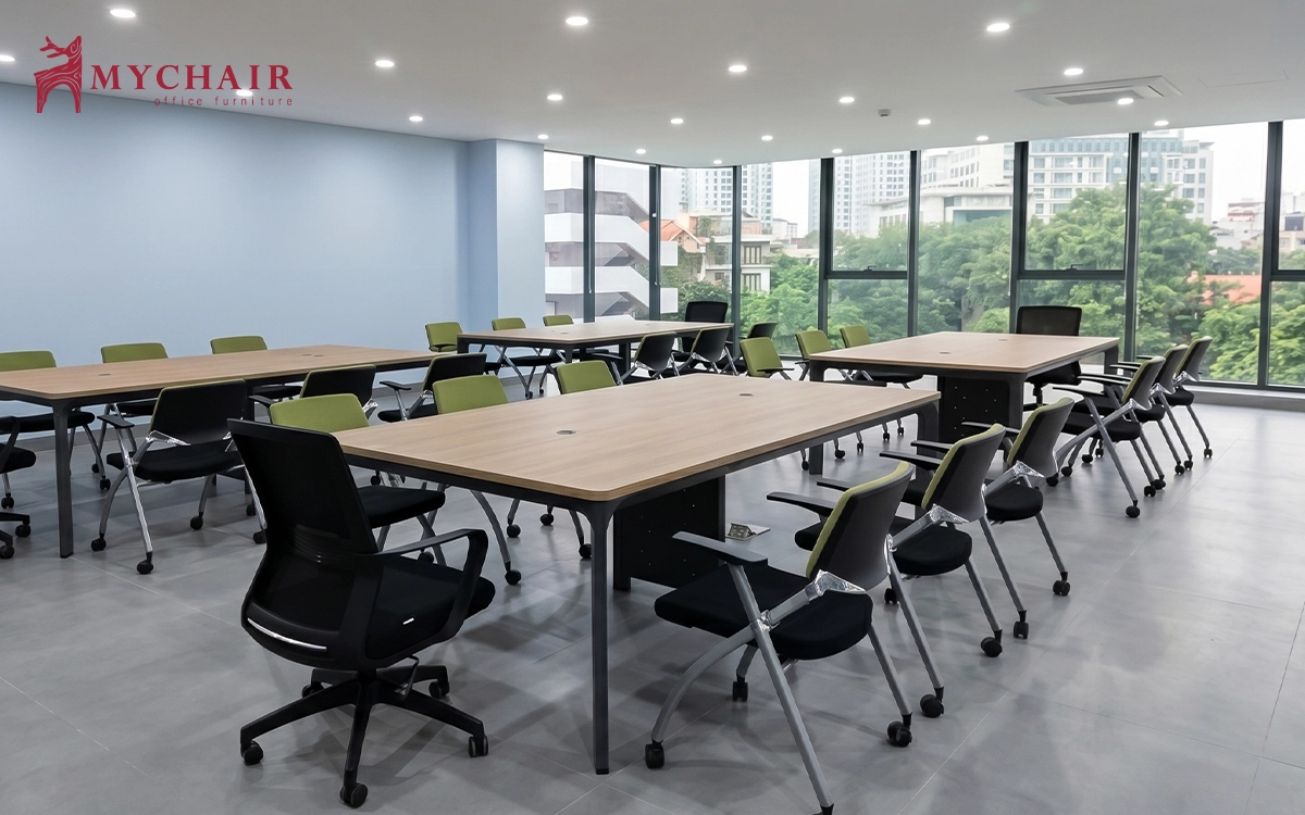 mychair cung cấp nội thất cho trường ngôi sao hoàng mai