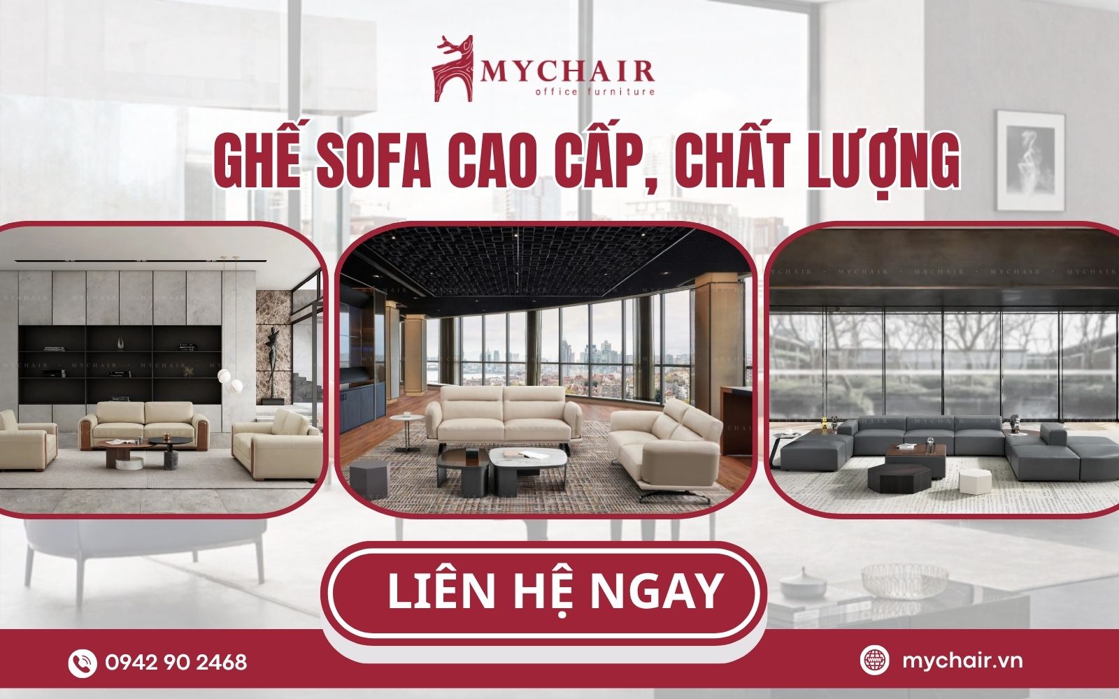 MyChair - điểm đến tin cậy cho những mẫu sofa văn phòng, nhà ở sang trọng