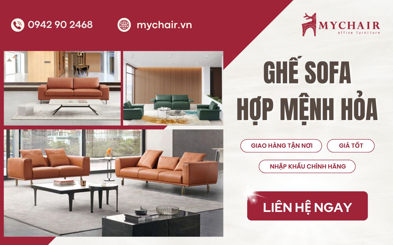 MyChair là cửa hàng top đầu với đa dạng mẫu sofa cao cấp