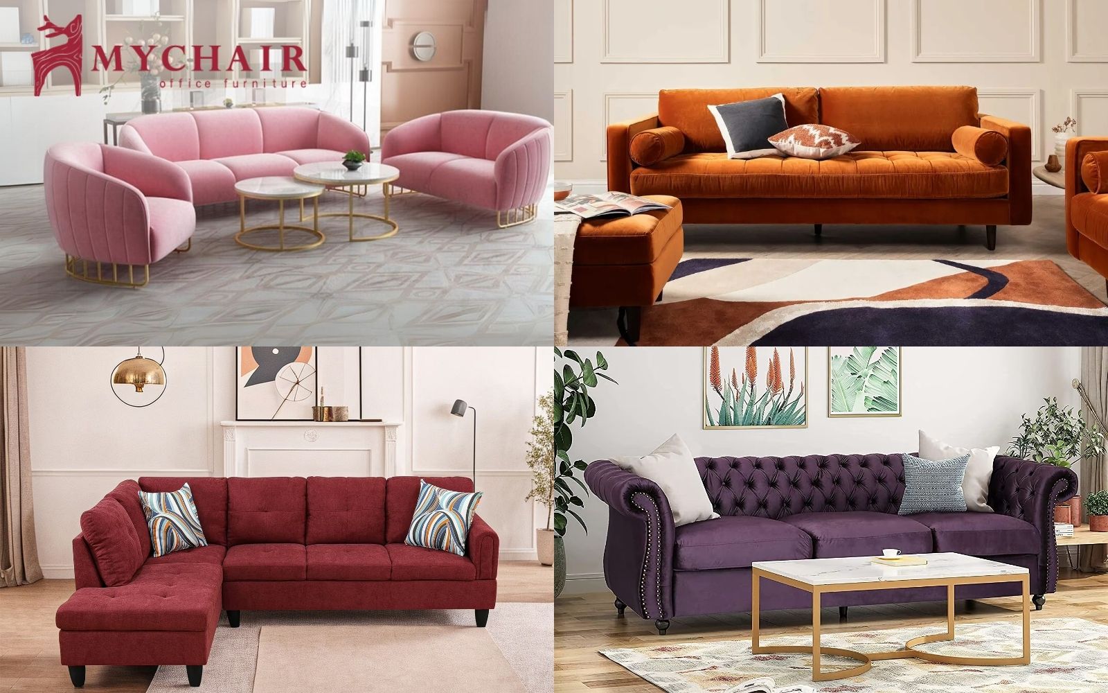 Tránh chọn màu sofa phong thủy cho người mệnh Kim khắc kỵ