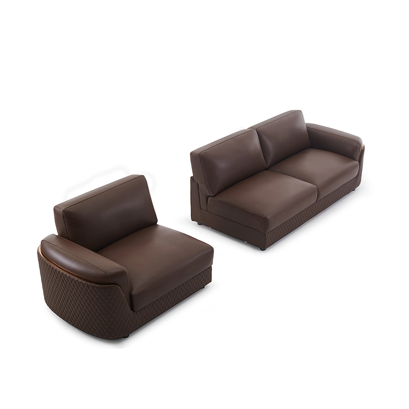 sofa da văn phòng FU8065