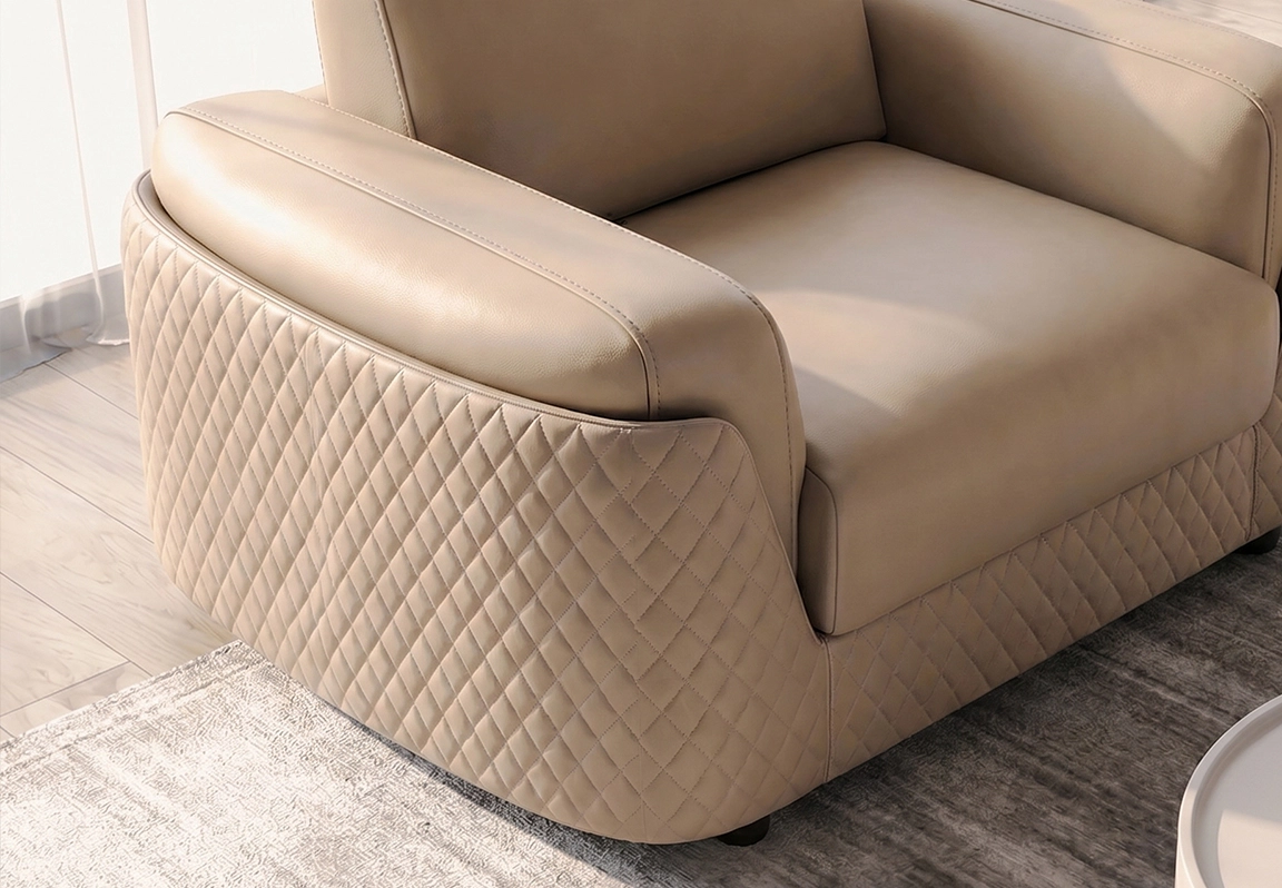 sofa da nhập khẩu FU8065