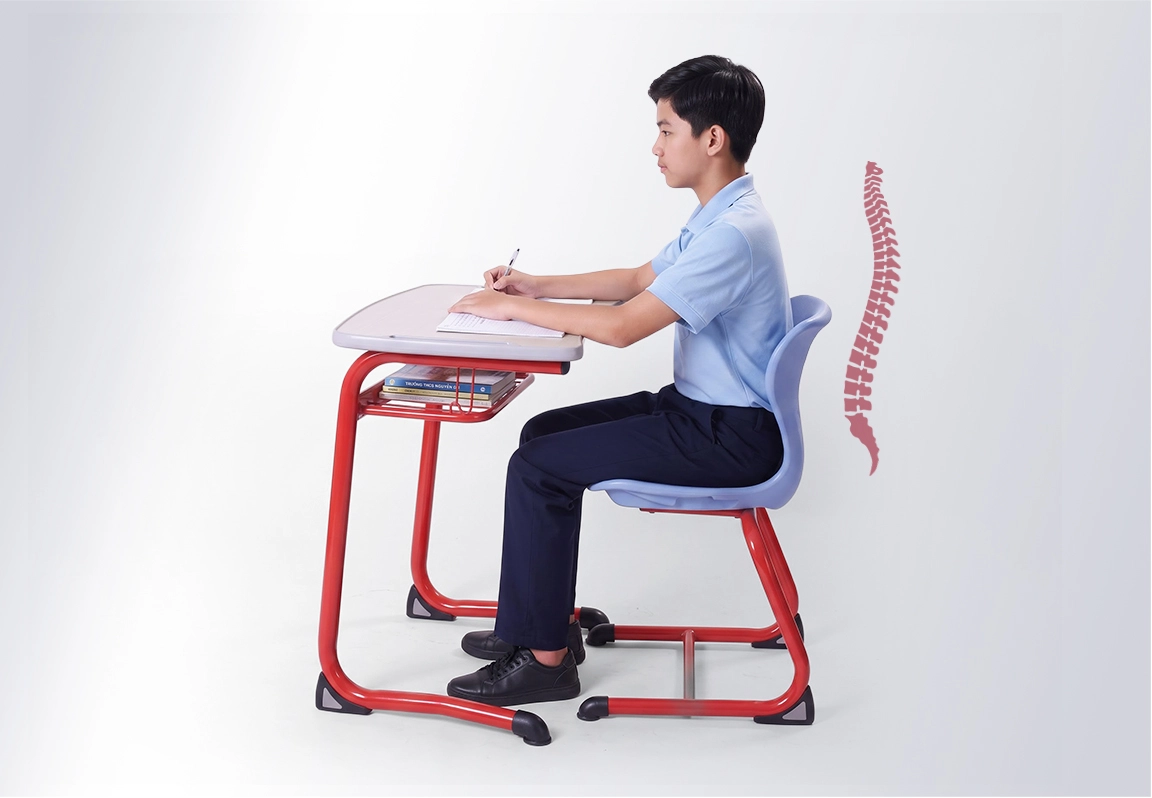 b&agrave;n ghế học sinh trường học HY-2048