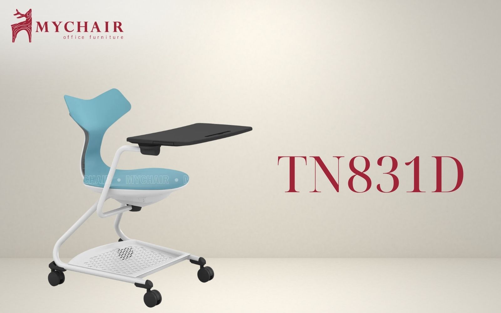 Ghế đào tạo cao cấp có bàn viết thông minh MyChair TN831D