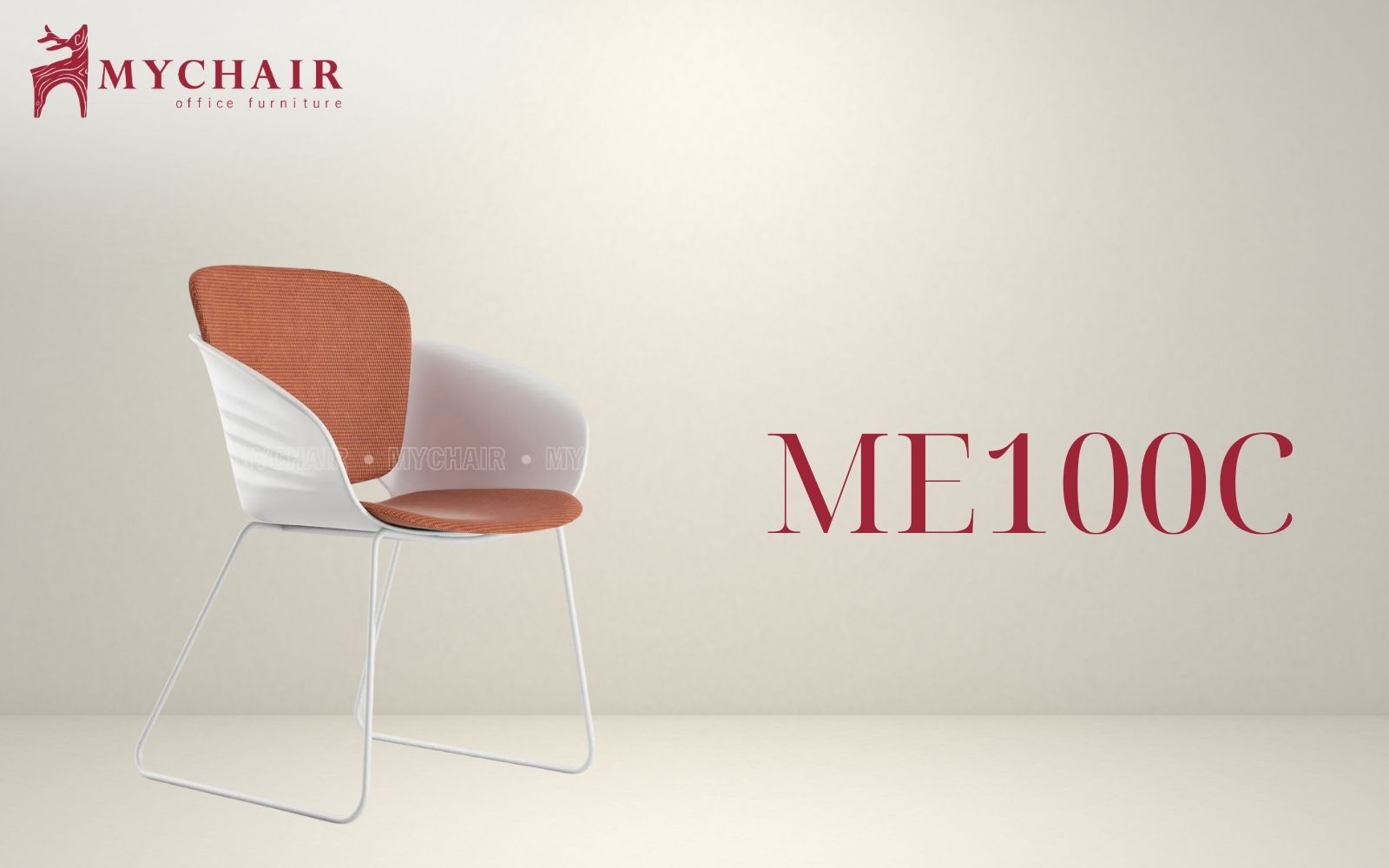 Ghế training chân quỳ cao cấp MyChair TN9A bọc nỉ êm ái cho phòng học VIP
