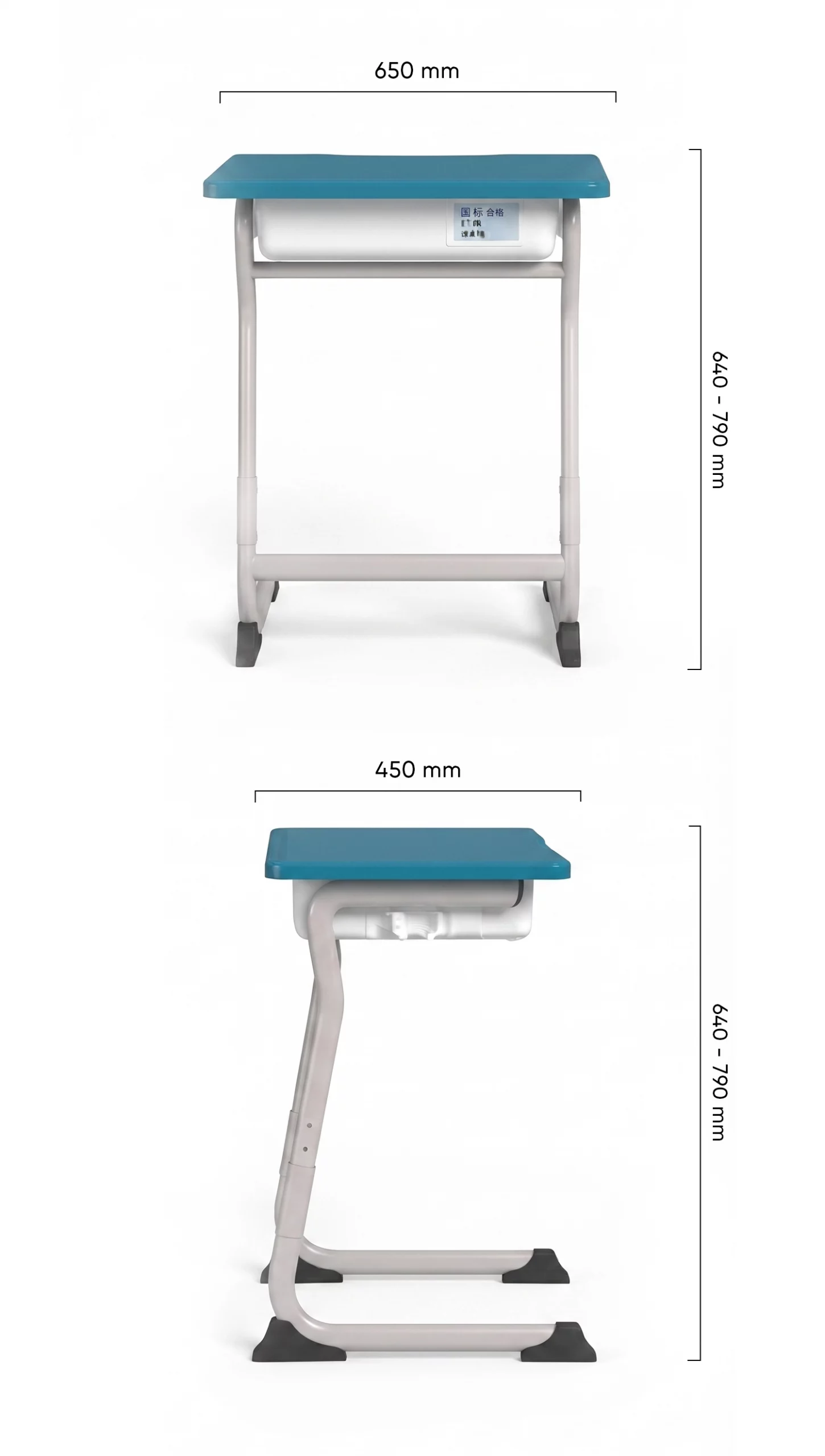 b&agrave;n ghế học sinh thay đổi chiều cao HY-02115A