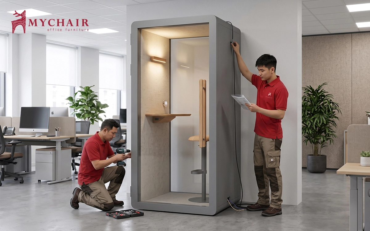 phone booth văn phòng