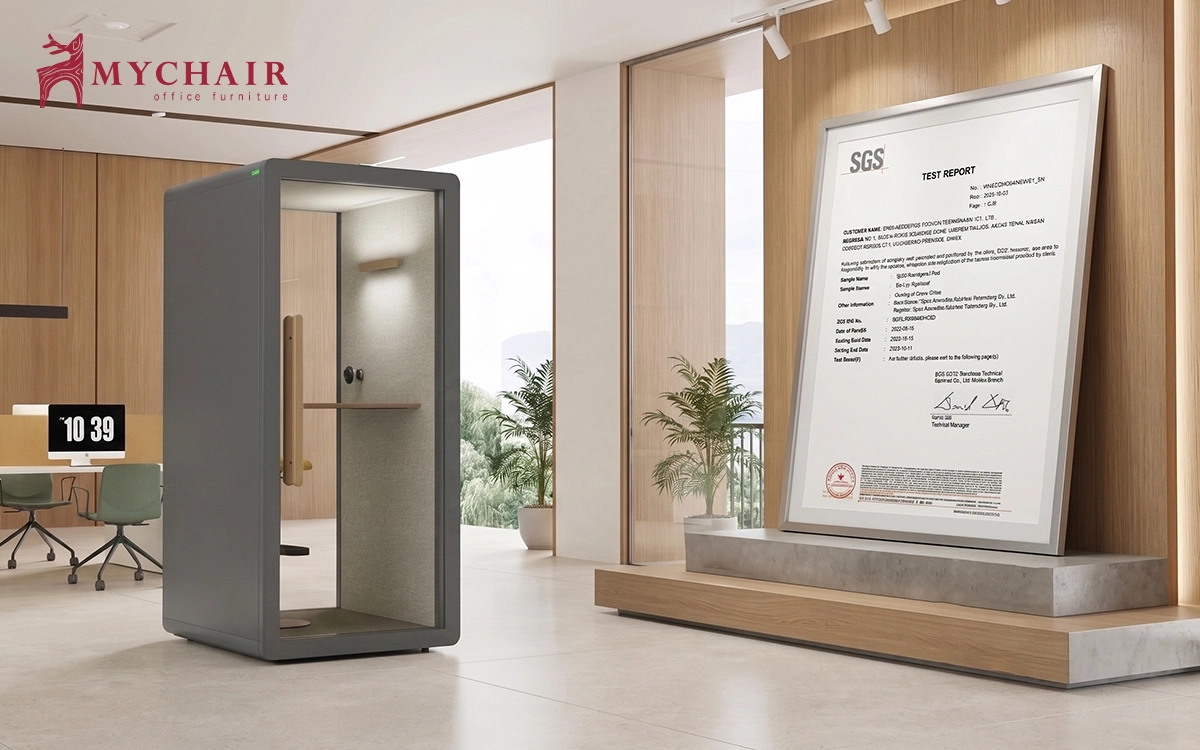 booth cách âm dành cho văn phòng mở