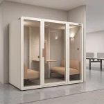 phone booth cách âm di động spex six max