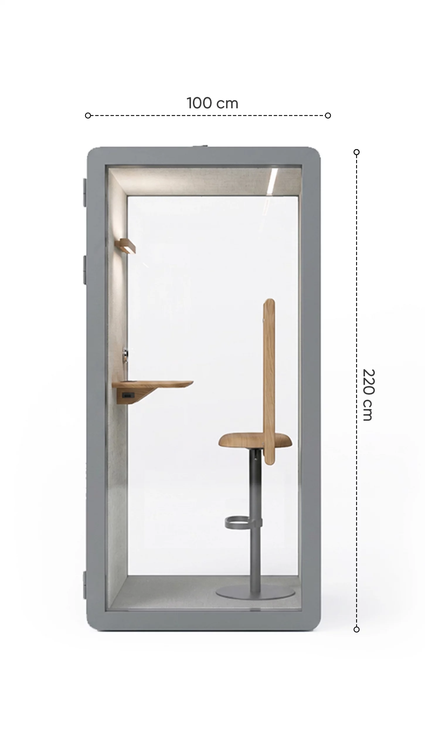 phone booth c&aacute;ch &acirc;m Spex One Max