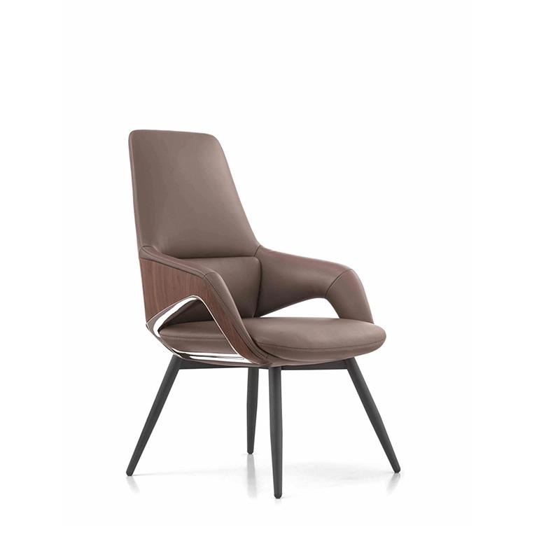 Ghế bốn chân bọc da MyChair FA013C cho phòng họp