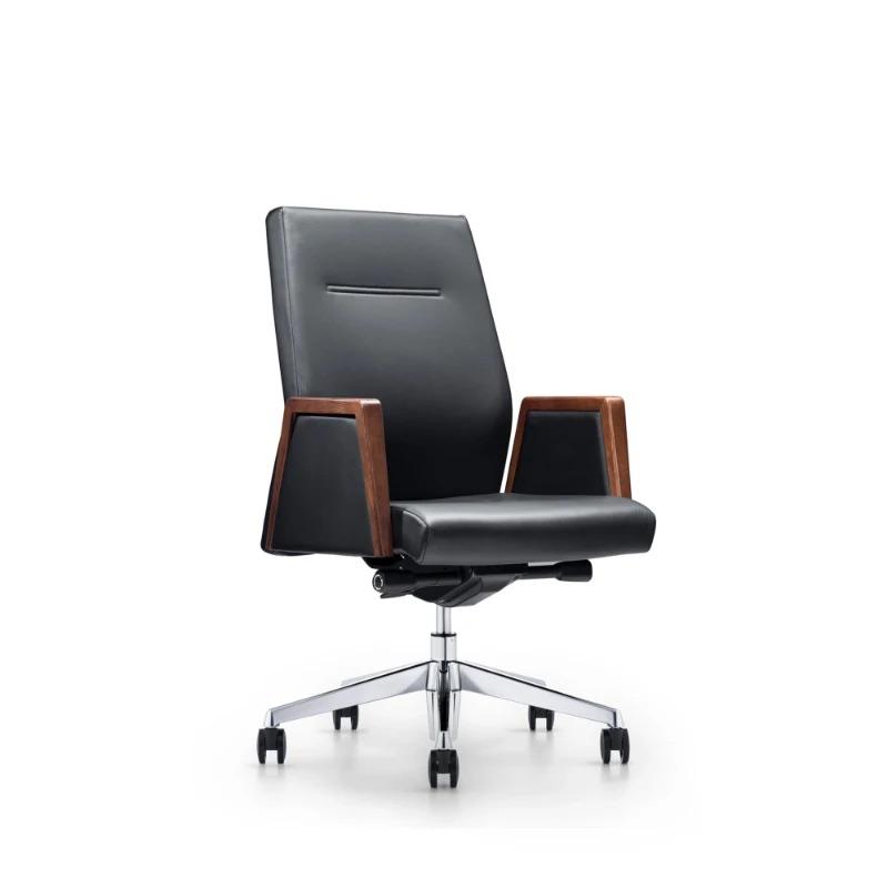 Ghế bọc da PU và da EPU MyChair MO621B trong văn phòng