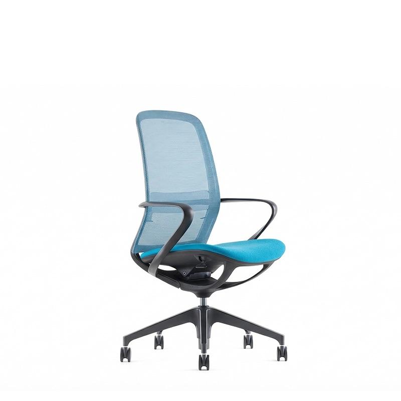 Ghế lưới nỉ văn phòng nhập khẩu MyChair FK019-B01 dùng cho khu nhân viên