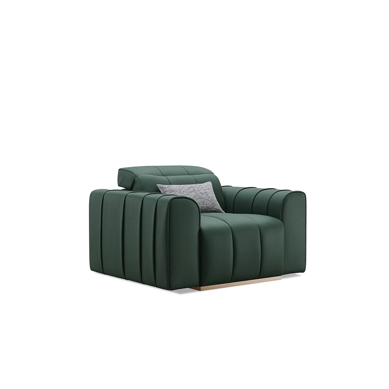 Sofa đơn văn phòng MyChair FU8061-1 khổ gọn cho phòng dưới 15 mét vuông