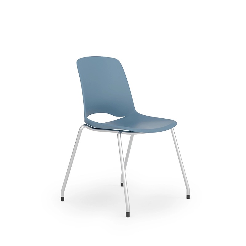 Ghế 4 chân cố định MyChair TN9-1 kê sát dãy bàn ăn nhân viên