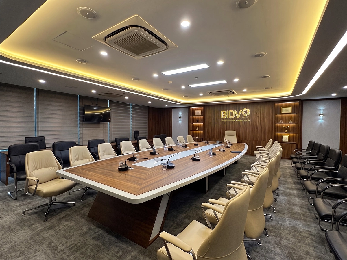 dự án cung cấp nội thất cho ngân hàng bidv