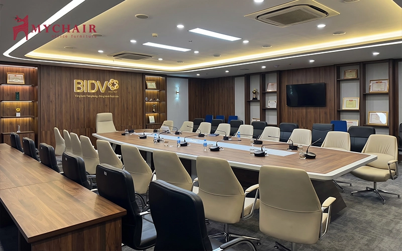 dự án cung cấp nội thất cho ngân hàng bidv