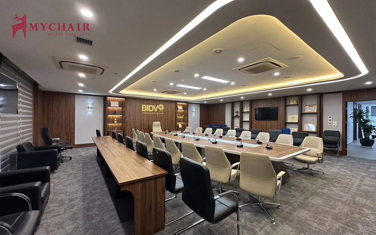 dự án cung cấp nội thất cho ngân hàng bidv