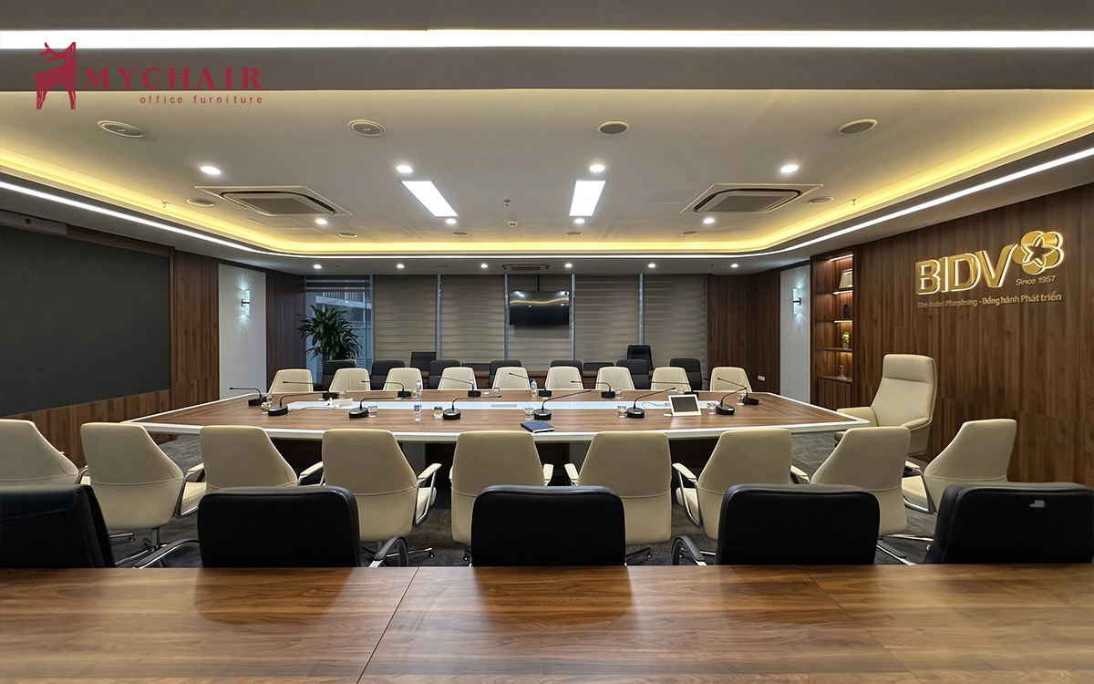 dự án cung cấp nội thất cho ngân hàng bidv