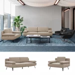 Sofa da nhập khẩu FU8057