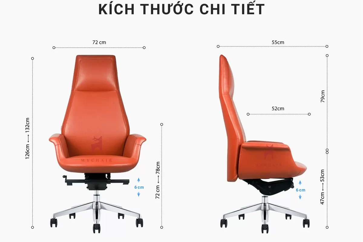 Mẫu thiết kế ghế giám đốc FA106A